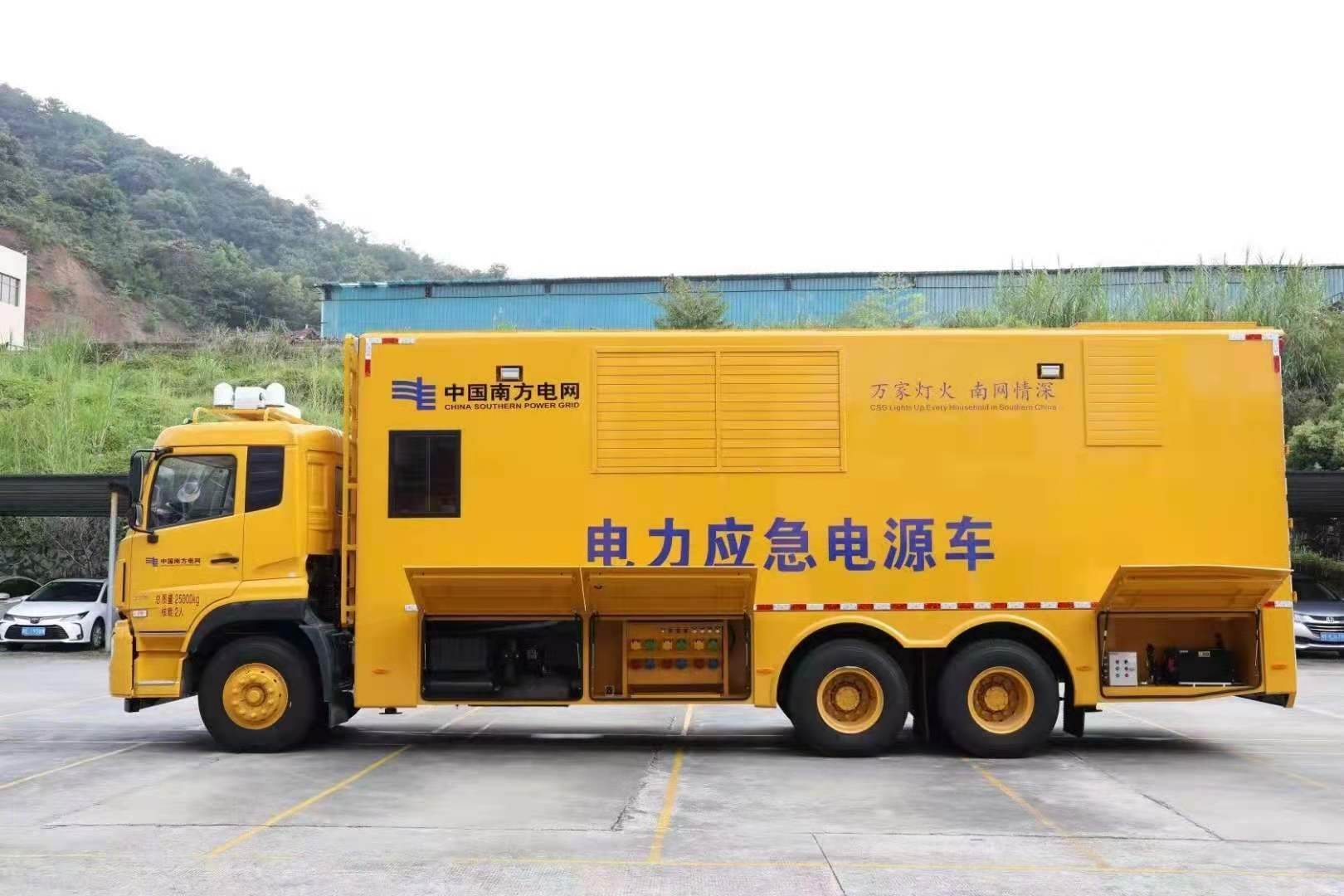 长武安康大型柴油发电机发电车UPS电源出租租赁